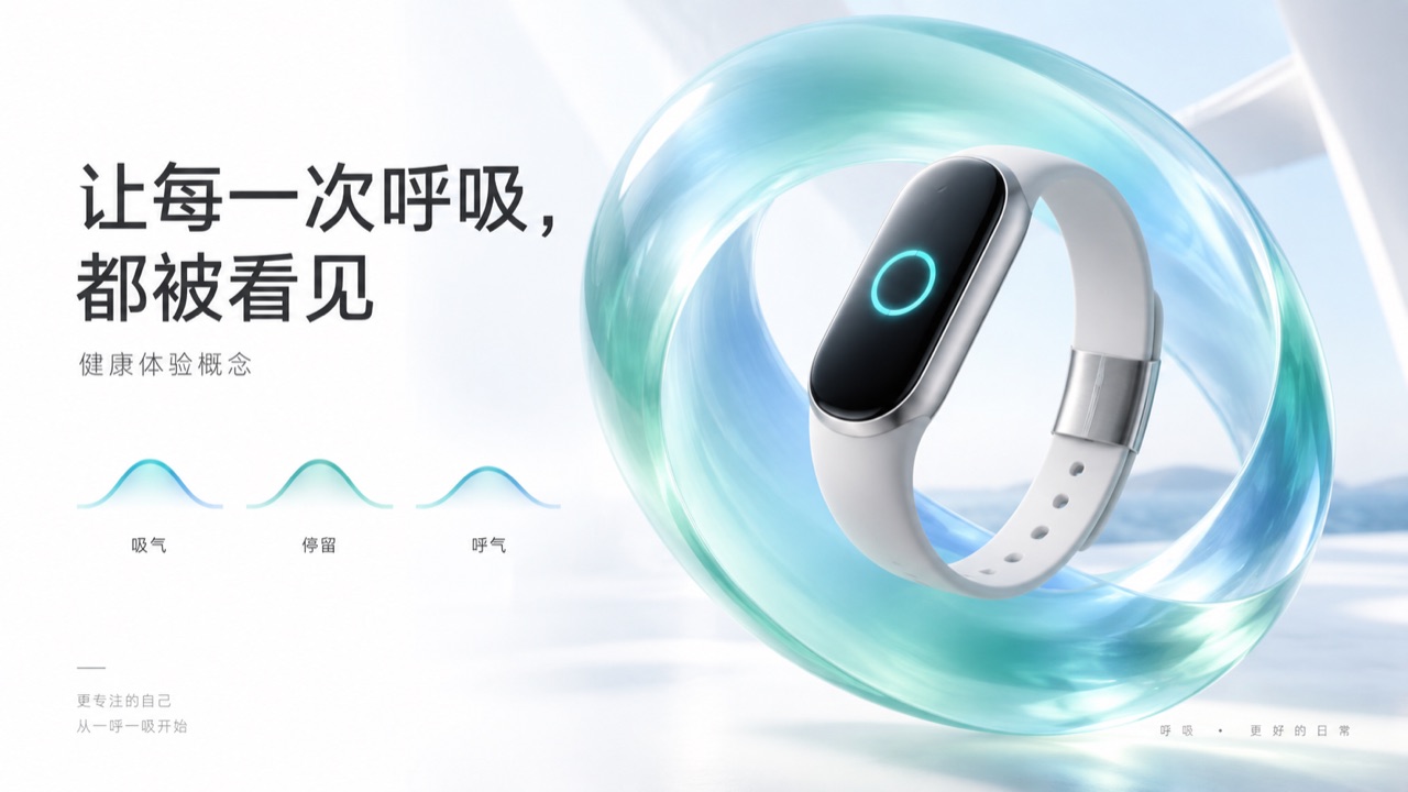 健康手环体验概念演示