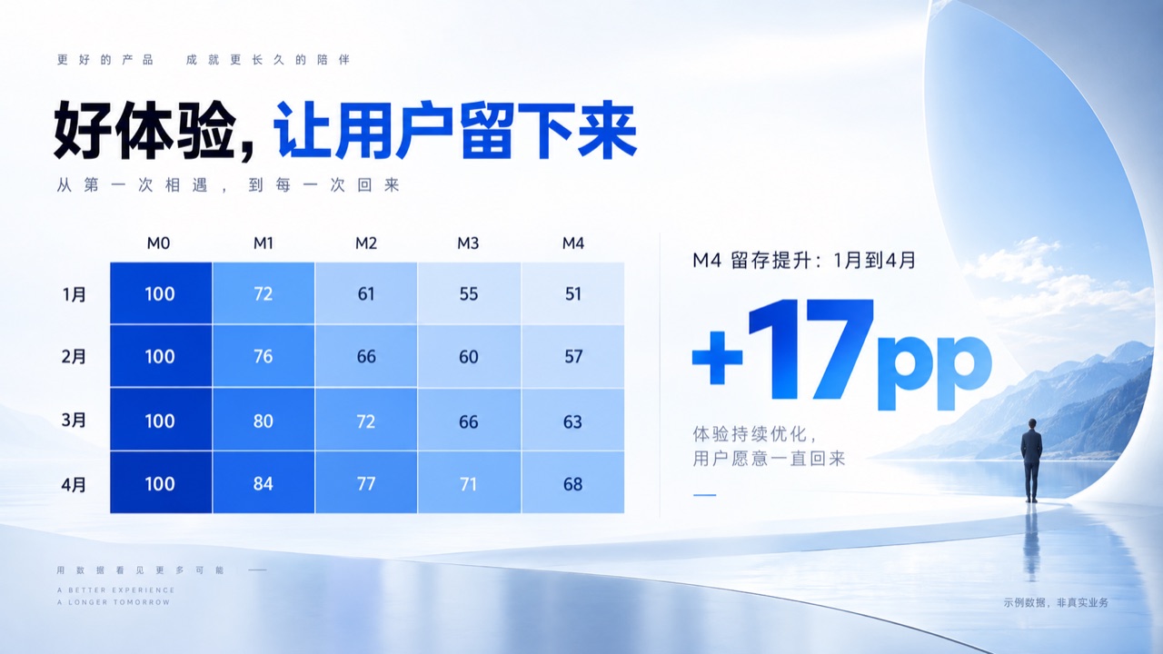 用户留存分析演示